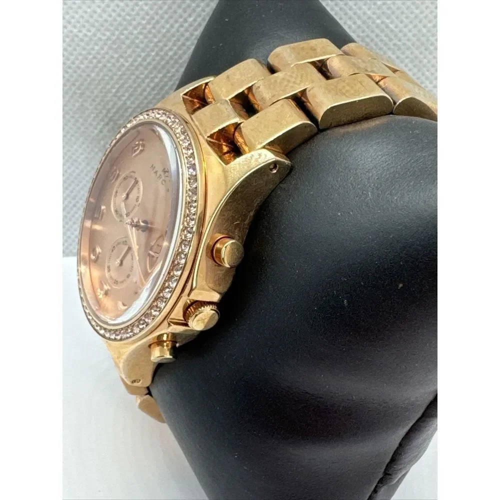 Marc Jacobs Henry MBM3118 Womens Stainless Steel Analog Dial Quartz Watch JNA711